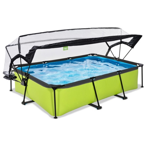Exit Toys Lime, Pool m/tag, 343x251 cm, 3.700 L