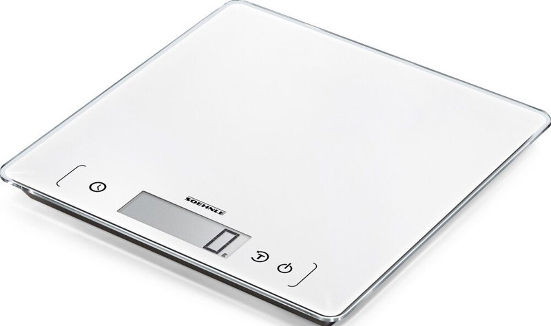 Køkkenvægt, Page Comfort 400, hvid, 10 kg