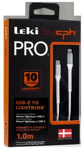 Bycph Pro, USB-C-opladekabel, 1 m