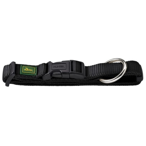 Hunter Vario Plus, Hundehalsbånd, 35-53 cm, sort