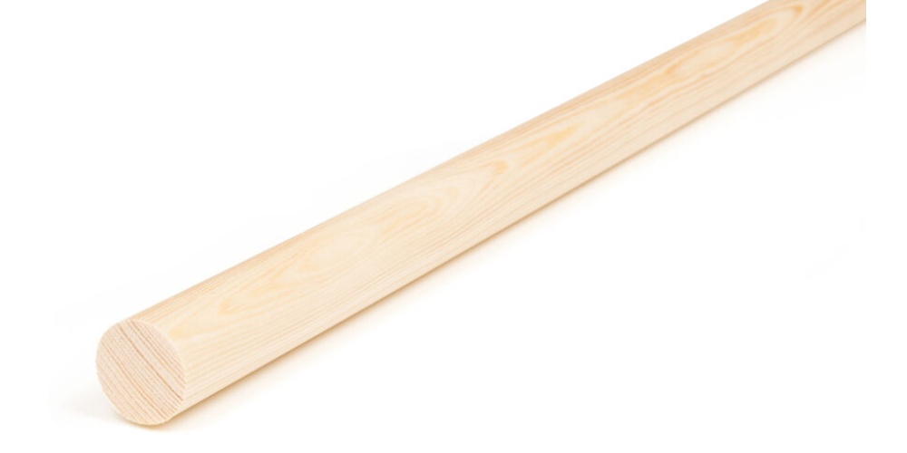 Hornbaek, Rundstok, fyr, 25x2700 mm - Silvan