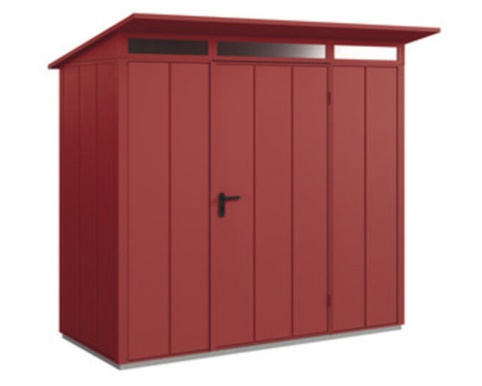 Hörmann Ecostar, Redskabsskur m/1 fløjet dør, Elegant, purpurrød
