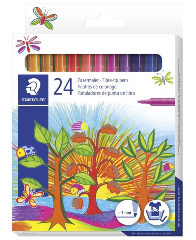 Staedtler, Tuscher, 24 stk.