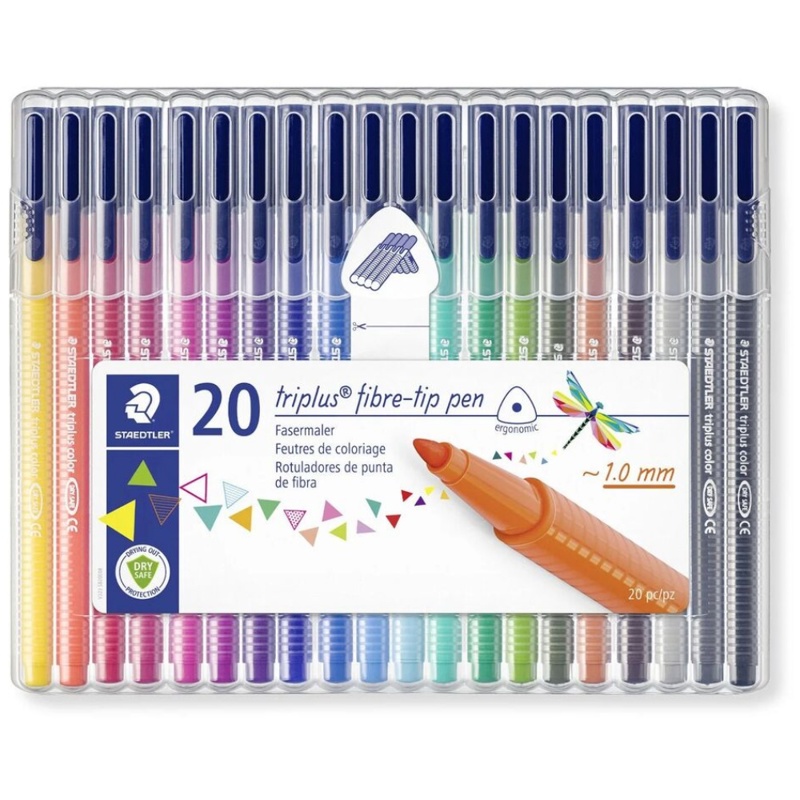 Staedtler, Tusch, Triplus Color 323, 20 stk.