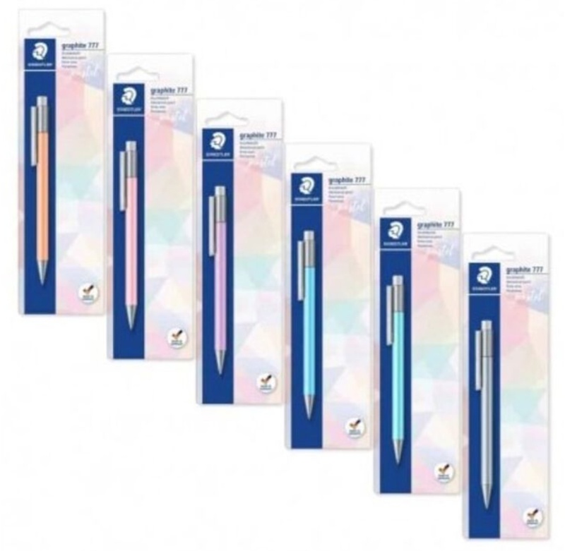 Staedtler, Stiftblyant, Graphite 777, 0,5 mm, assorteret