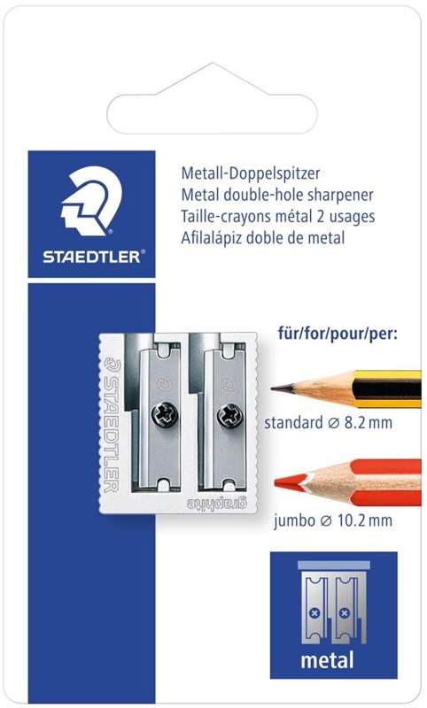Staedtler, Blyantspidser, 2 huller