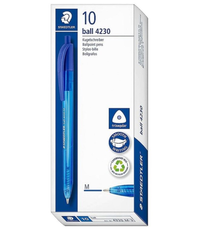 Staedtler, Kuglepenne, Ball 4230, 10 stk.