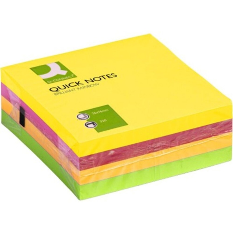 Notes, flerfarvet, 320 stk.