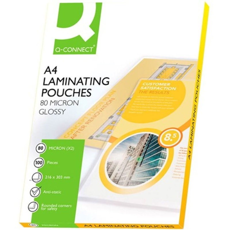 Lamineringslommer, A4, 100 stk.