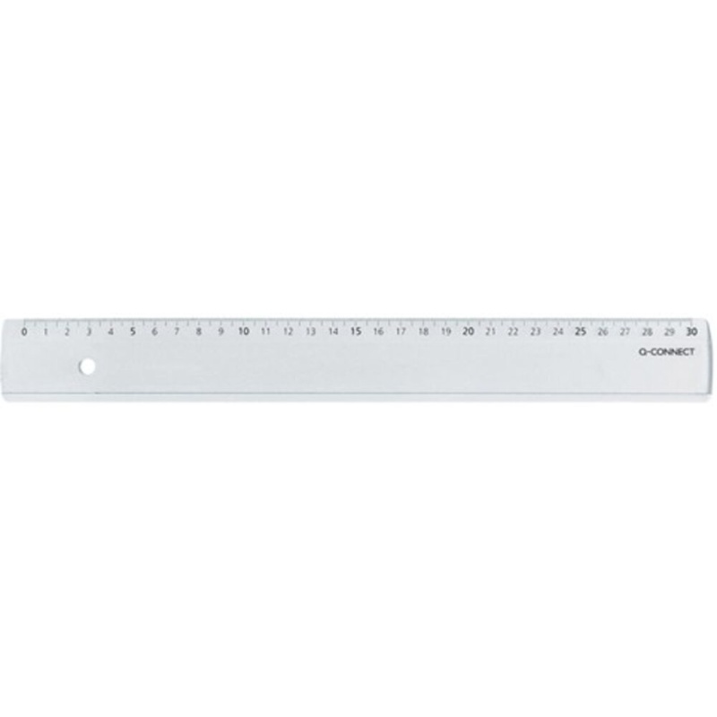 Q-Connect, Lineal, 30 cm