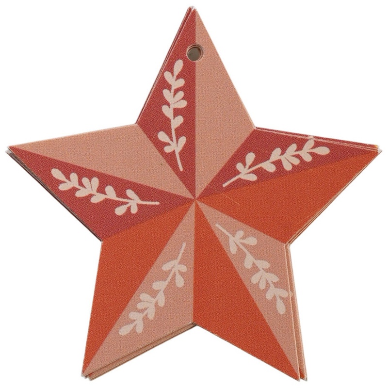 Gavemærker, stjerner, 6 stk.