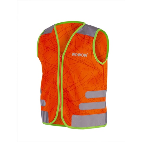 Refleksvest t/børn, Nutty, orange, XS