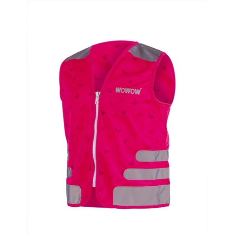 Refleksvest t/børn, Nutty, pink, L