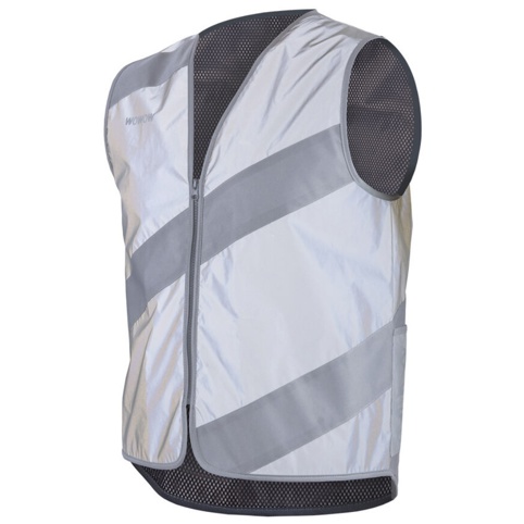 Refleksvest, Roadie FR, grå, M