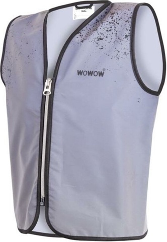 Refleksvest t/børn, Schlamm, grå, S