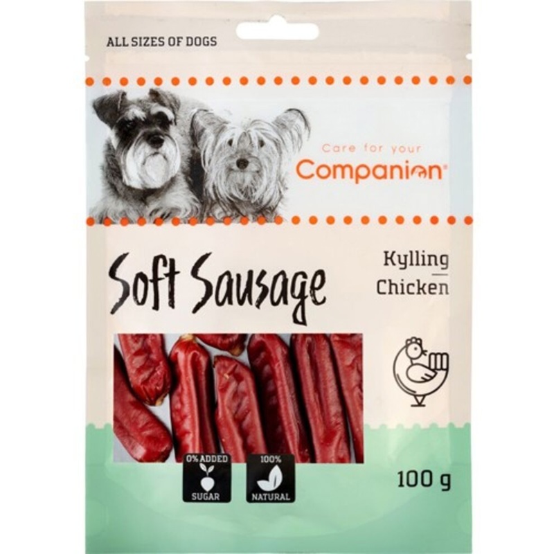 Hundesnacks m/kylling, Soft Sausage