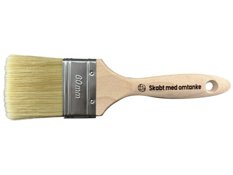 Skabt med omtanke, Ovalpensel, 60 mm