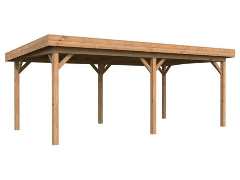 Pavillon, Lenna, 16,6 m², brun