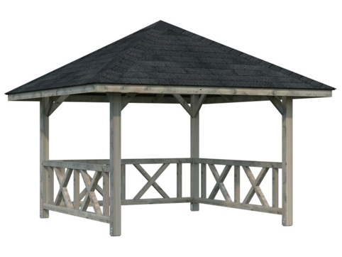 Pavillon, Bianca 101, 8,3 m², grå
