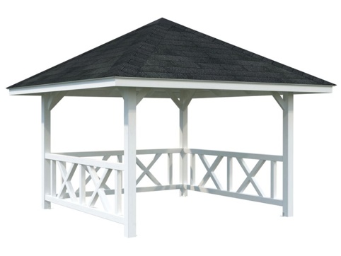 Pavillon, Bianca 101, 8,3 m², hvid