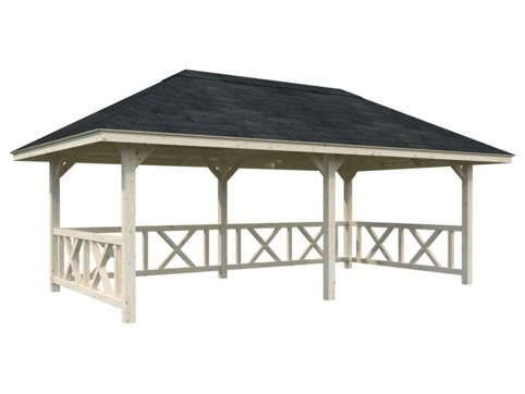 Pavillon, Bianca 107, 16,6 m², hvid