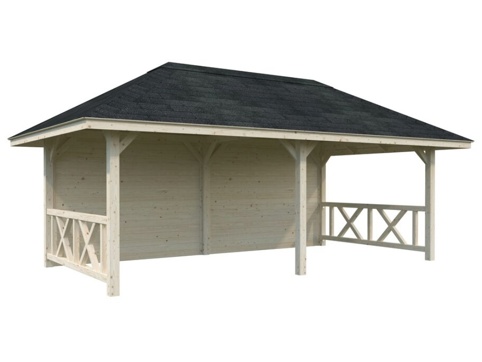 Pavillon, Bianca 108, 16,6 m², hvid