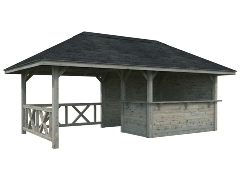 Pavillon, Bianca 110, 16,6 m²