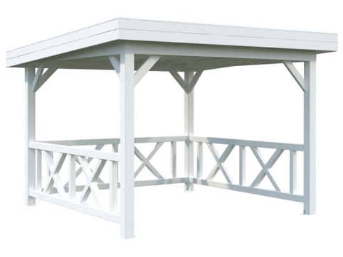 Pavillon, Lenna 301, 8,3 m², hvid