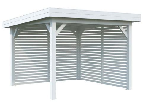 Pavillon, Lenna 302, 8,3 m², hvid