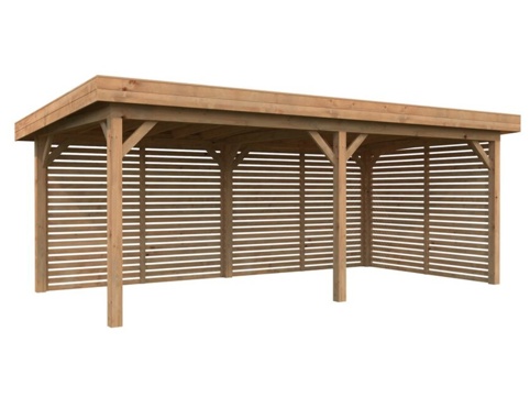 Pavillon, Lenna 309, 16,6 m², brun