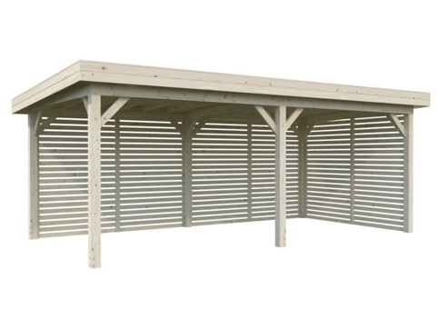 Pavillon, Lenna 309, 16,6 m², hvid