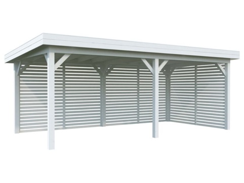 Pavillon, Lenna 309, 16,6 m², hvid