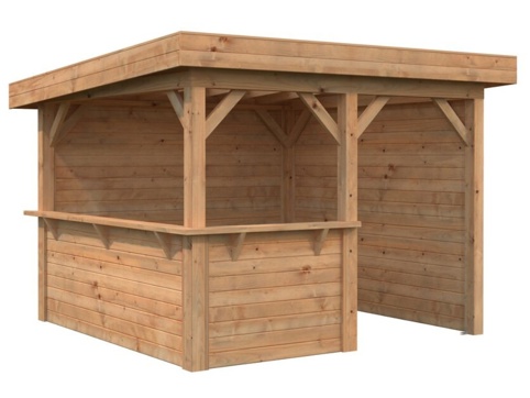 Pavillon, Lenna 303, 8,3 m², brun