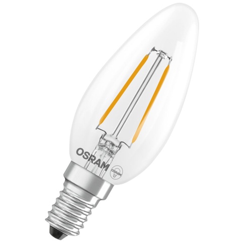 Osram, LED-kertepære, 1 W, E14