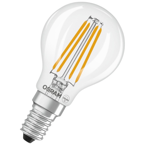 Osram, LED-kronepærer, 3,4 W, E14, 2 stk.