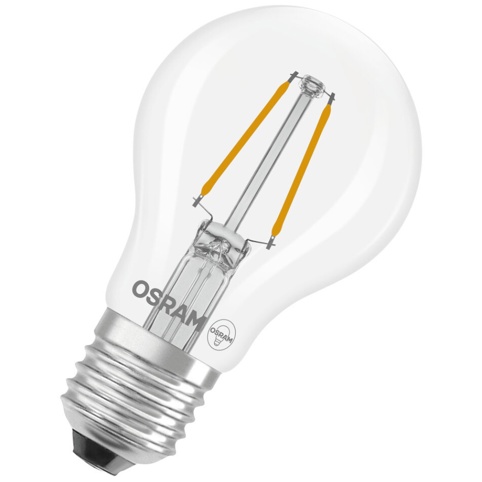 Osram, LED-standardpære, 1 W, E27