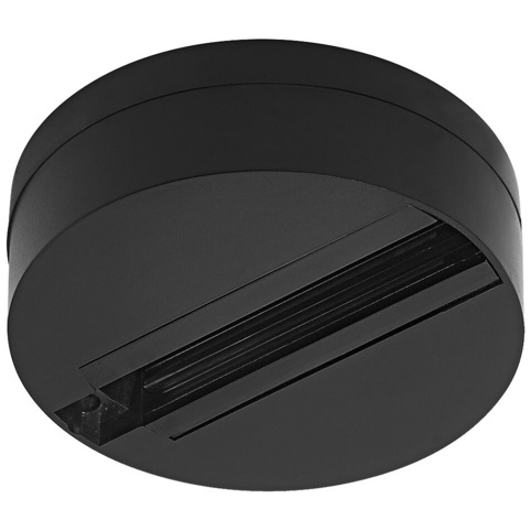 Osram Tracklight, Round Base, sort