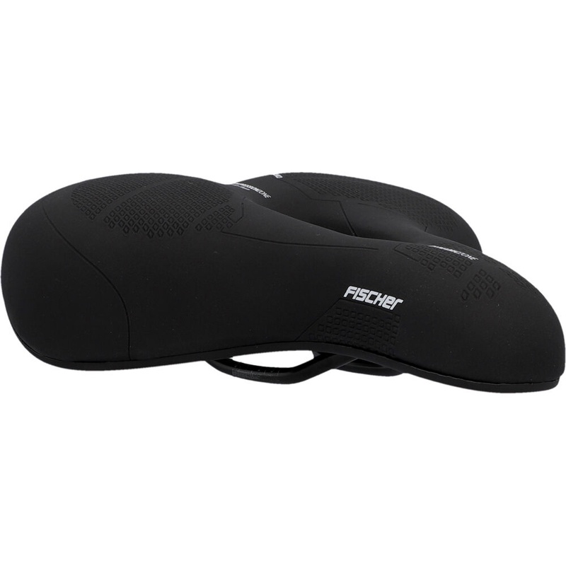 Fischer, Cykelsadel m/memory foam, Touring/City