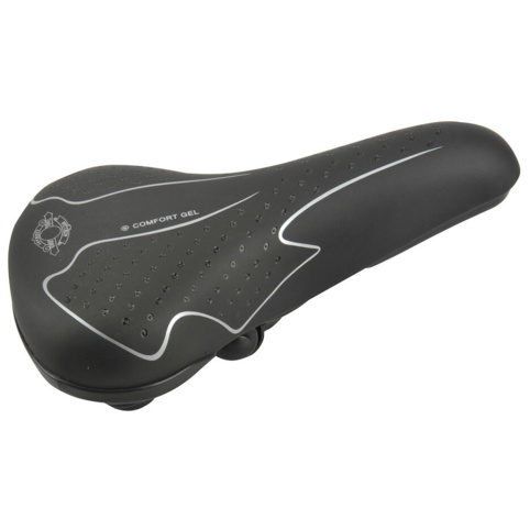 Fischer, Cykelsadel m/gel, Trekking