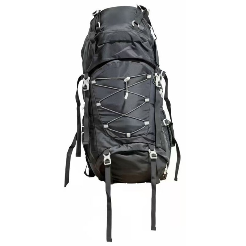 Rygsæk, sort, 60 L