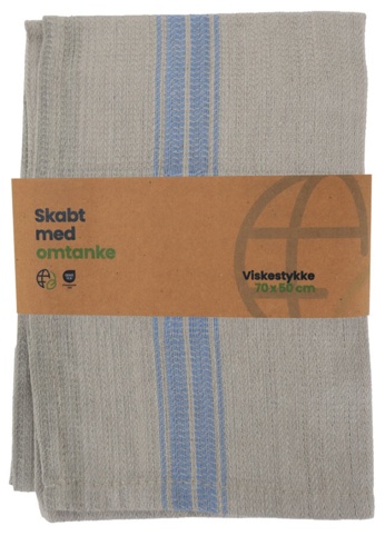 Skabt med omtanke, Viskestykke, blå