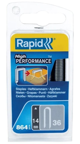 Rapid, Kabelklammer, type 36, 14 mm, 864 stk.