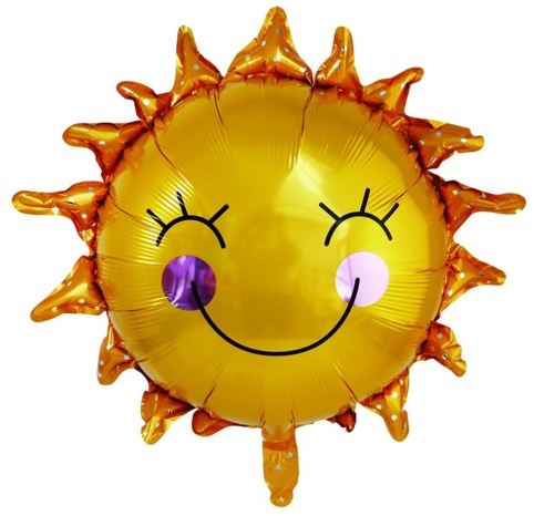 Folieballon, sol