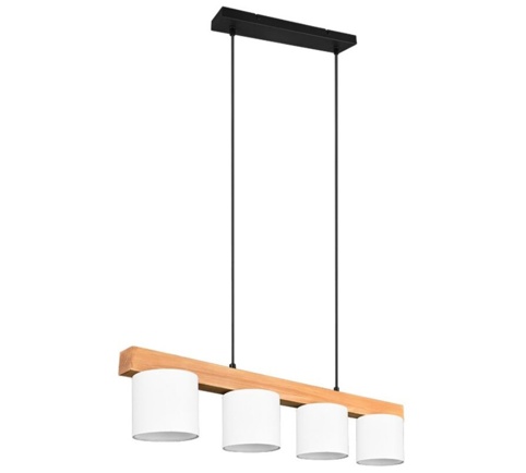 Trio Cameron, Pendel, hvid, 75 cm
