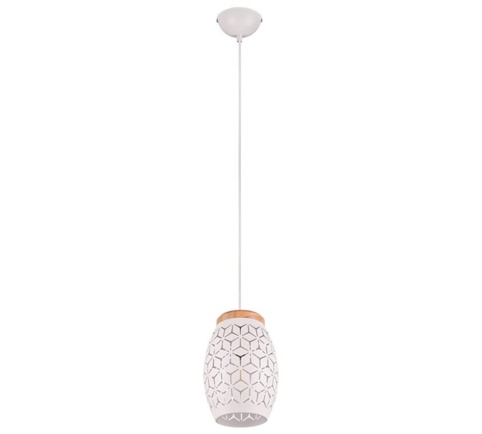 Trio Bidar, Pendel, hvid, Ø15 cm