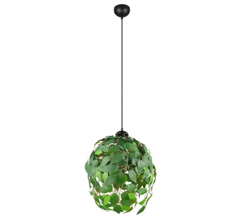 Trio Leavy, Pendel, grøn, Ø38 cm