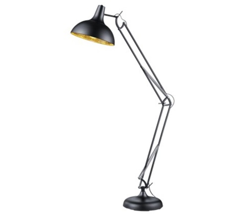 Trio Salvador, Gulvlampe, sort, 180 cm