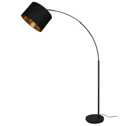 Trio Bolivia, Gulvlampe, sort/guld, 171 cm