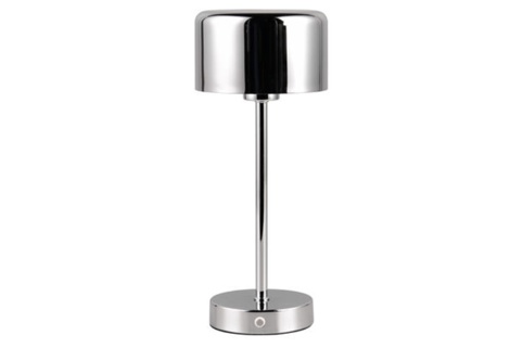 Trio Jeff, Bordlampe, krom, 30 cm