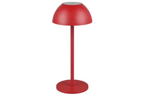 Trio Ricardo, Bordlampe, rød/hvid, 30 cm